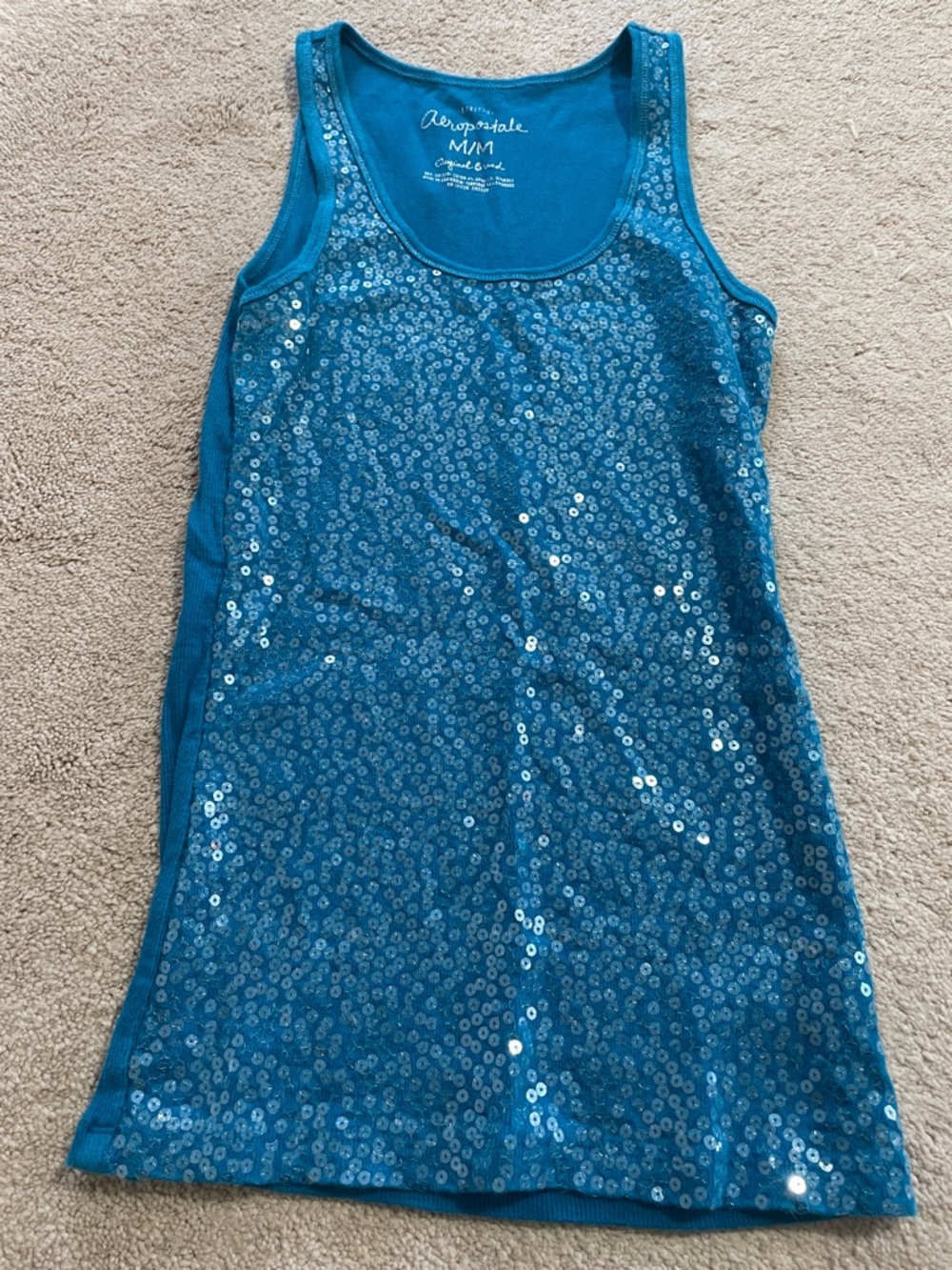 Aeropostale ' Blue Sequin Tank top